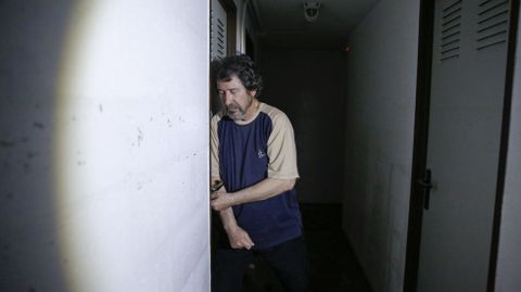 Trabajos en Sada tras las inundaciones 