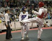 Por el tatami de A Fieiteira pasaron unos 900 luchadores. 