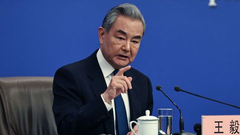El ministro de Exteriores chino, Wang Yi