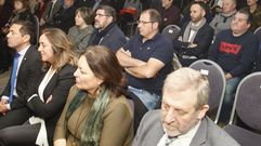 Victor Manuel Rodr�guez, en primer t�rmino en la segunda fila, en la presentaci�n del BIC de la Ribeira Sacra