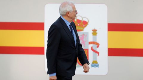 Desfile del Dia de la Fiesta Nacional: Josep Borrell