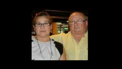Silas Garc�a, con su mujer