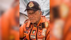 El rescatista H�ctor M�ndez