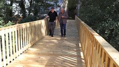 La pasarela quedar� completamente renovada despu�s de cambiar los elementos en mal estado