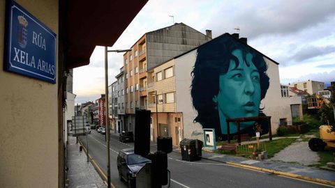 O rostro de Sarria. Unha r�a leva agora o seu nome, preto desta fachada que a loce a gran tama�o