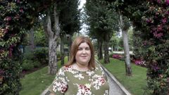 Teresa P�rez Torres invita a toda a poboaci�n de Barbanza a colaborar coa AECC.