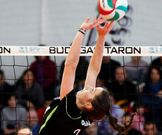 Majo Corral, ex jugadora de voleibol del Emev�. 