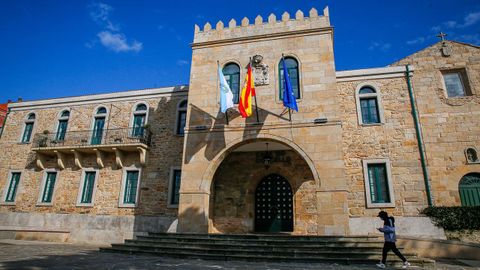 En la casa consistorial de Noia se realizaron obras recientemente para mitigar la concentraci�n de rad�n.