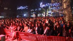 Los grandes conciertos de la Alameda no se celebrar�n debido al covid, en la imagen, una actuaci�n de las fiestas del 2019