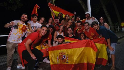 La celebraci�n de la Eurocopa en Asturias, en im�genes