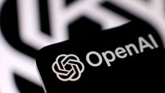 Una imagen del logo de OpenAI