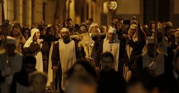 La procesi�n del Amor, el Perd�n y la Misericordia parti� a las 21.00 horas de la Orden Tercera. 