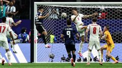 La acci�n del 2-1 en la que marc� Lautaro Martinez de cabeza