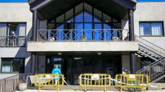 Residencia de O Incio precintada cuando sufri� el brote masivo de coronavirus