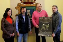 Autoridades y organizadores, en la presentaci�n del torneo.