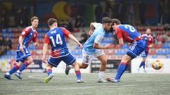 Parrilla es presionado por Ren� y Pablo P�rez en el Nuevo Ganz�bal