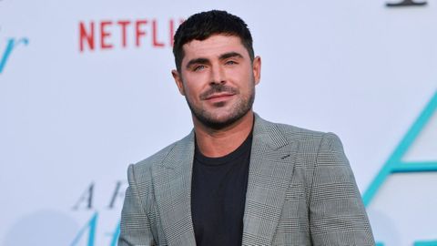 Zac Efron durante la presentacin de su ltima pelcula en Los ngeles