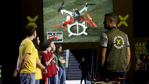 Imagen de la segunda edici�n de la Liga Maker Drone