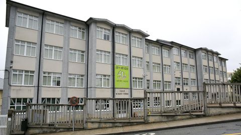 Colegio Mato Vizoso, de Vilalba, cuya asociaci�n de padres, como otras, muestra inquietud ante el pr�ximo curso