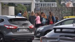 Primer d�a de cole en A Coru�a