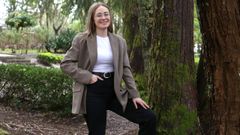 La barbanzana, que reside en Santiago, confiesa que no descarta la idea de tener que emigrar.