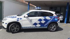 Veh�culo patrulla de la Polic�a Local de Ferrol, en foto de archivo.