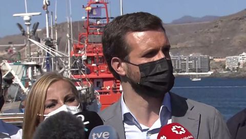 Casado, este s�bado en el puerto de Arguinegu�n