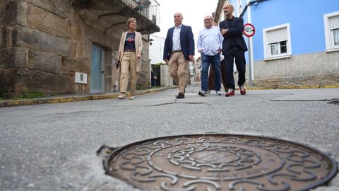 Visita institucional realizada este mércores a Vilaxoán