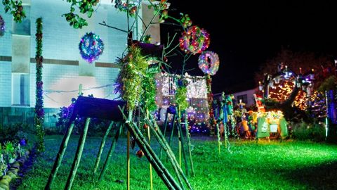 The Garden Molleda, decorado para las navidades