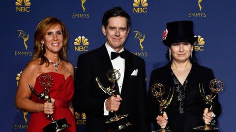 Emmy 2018:  Sheila Lawrence, Daniel Palladino y Amy Sherman-Palladino