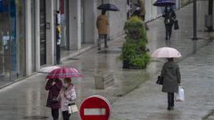 Entre las restricciones y las lluvias, las calles boirenses est�n pr�cticamente desiertas