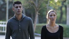 �lvaro Morata y Alice Campello, en una imagen de archivo juntos