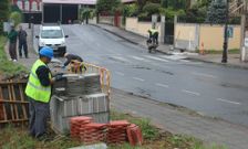 La brigada de obras se financi� con fondos provinciales y el Concello aport� los materiales.
