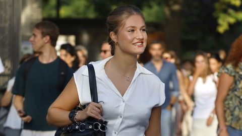 La princesa Leonor inicia su primer a�o de Ciencias Pol�ticas en la Universidad Carlos III