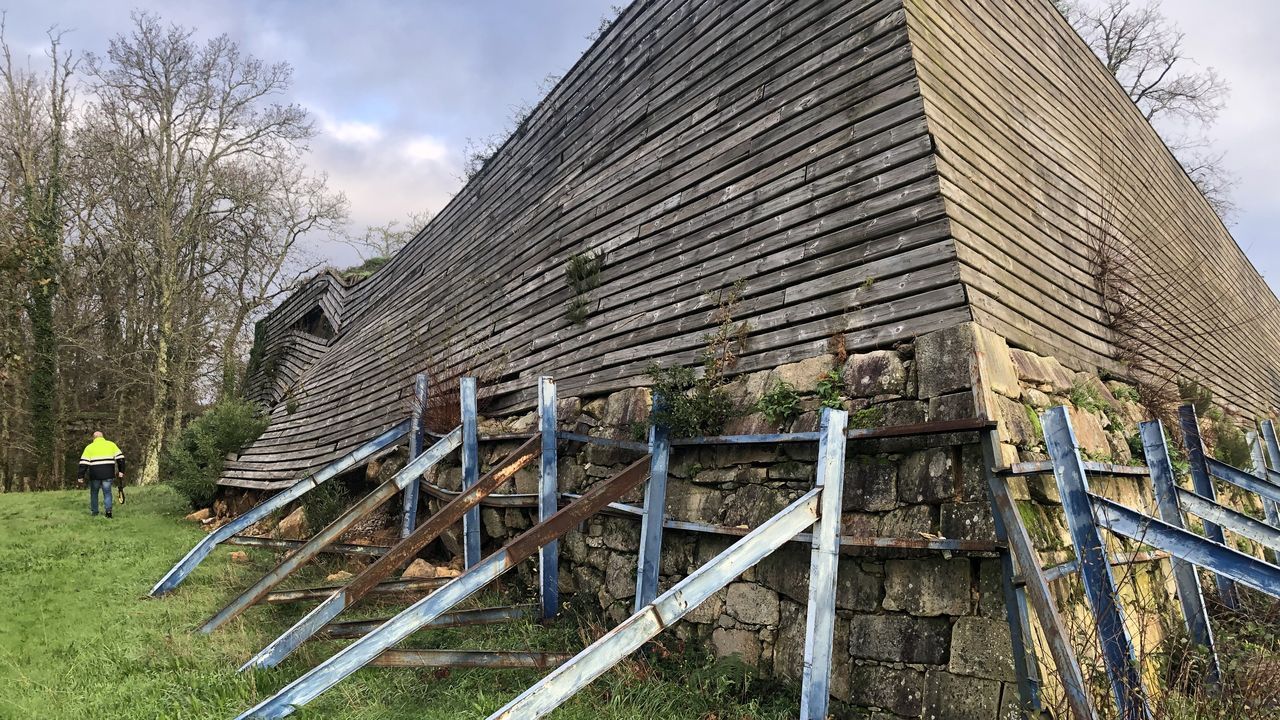 Tomiño solicita 225.000 euros al Estado para restaurar el baluarte de Santiago de la Fortaleza de San Lourenzo