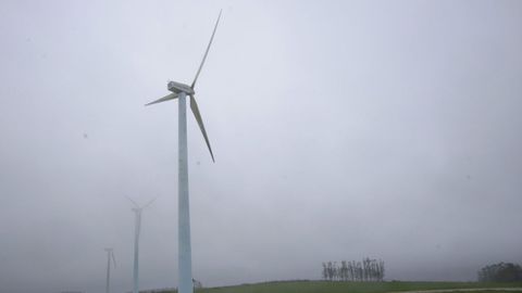 Los aerogeneradores de parques e�licos est�n presentes en muchas zonas de Muras