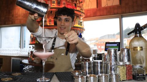 El grovense Martín Prol es el nuevo jefe de coctelería con el que inicia una nueva etapa el Boavoa.