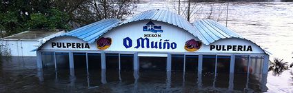 Ciclog�nesis explosiva: �Gong� provoca fuertes crecidas en los r�os