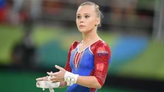 La gimnasta ol�mpica rusa Angelina Melnikova.