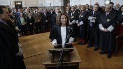 Mar�a Dolores Rivera tom� posesi�n este viernes como presidenta de la Sala de lo Contencioso-Administrativo del Tribunal Superior de Xustiza de Galicia