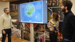 Rub�n Arroxo present� la ruta del sistema solar