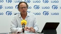 El concejal del PP de Lugo Javier V�zquez