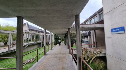 Imagen de uno de los pabellones de la Facultade de Veterinaria de Lugo