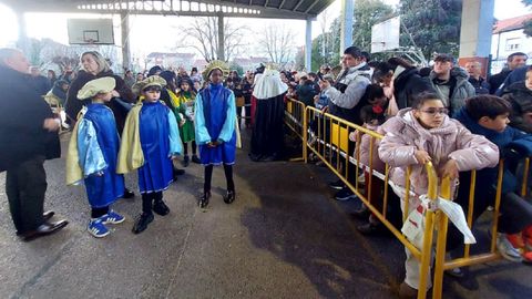 Otro momento del acto de recibimiento