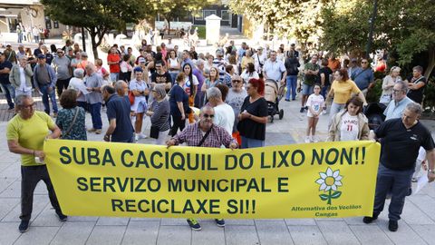 El partido de Alternativa dos Veciños, cuya concejala sustenta al gobierno local de Cangas, está en contra de la medida