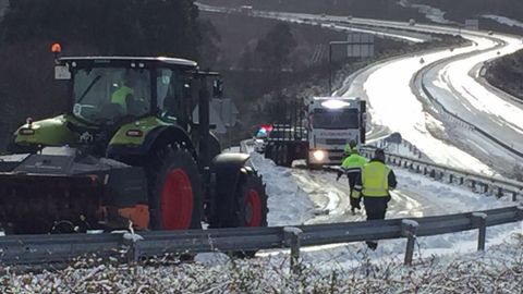 Nieve en As Pontes