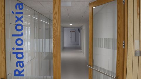 El suceso con el menor se produjo dentro de un servicio de radiolog�a del Sergas, en una foto de archivo.