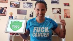 Estela Cid, vecina de Ourense, fue una de las participantes