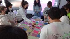 Taller de alumnos de ESO del IES Punta Candieira