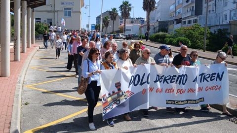 Manifestaci�n por Ortigueira